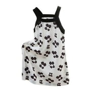 WOYY Infant Girls Nightdress Sleeveless Floral Nightgown Sleepwear Dress, Sizes 18-24 Months